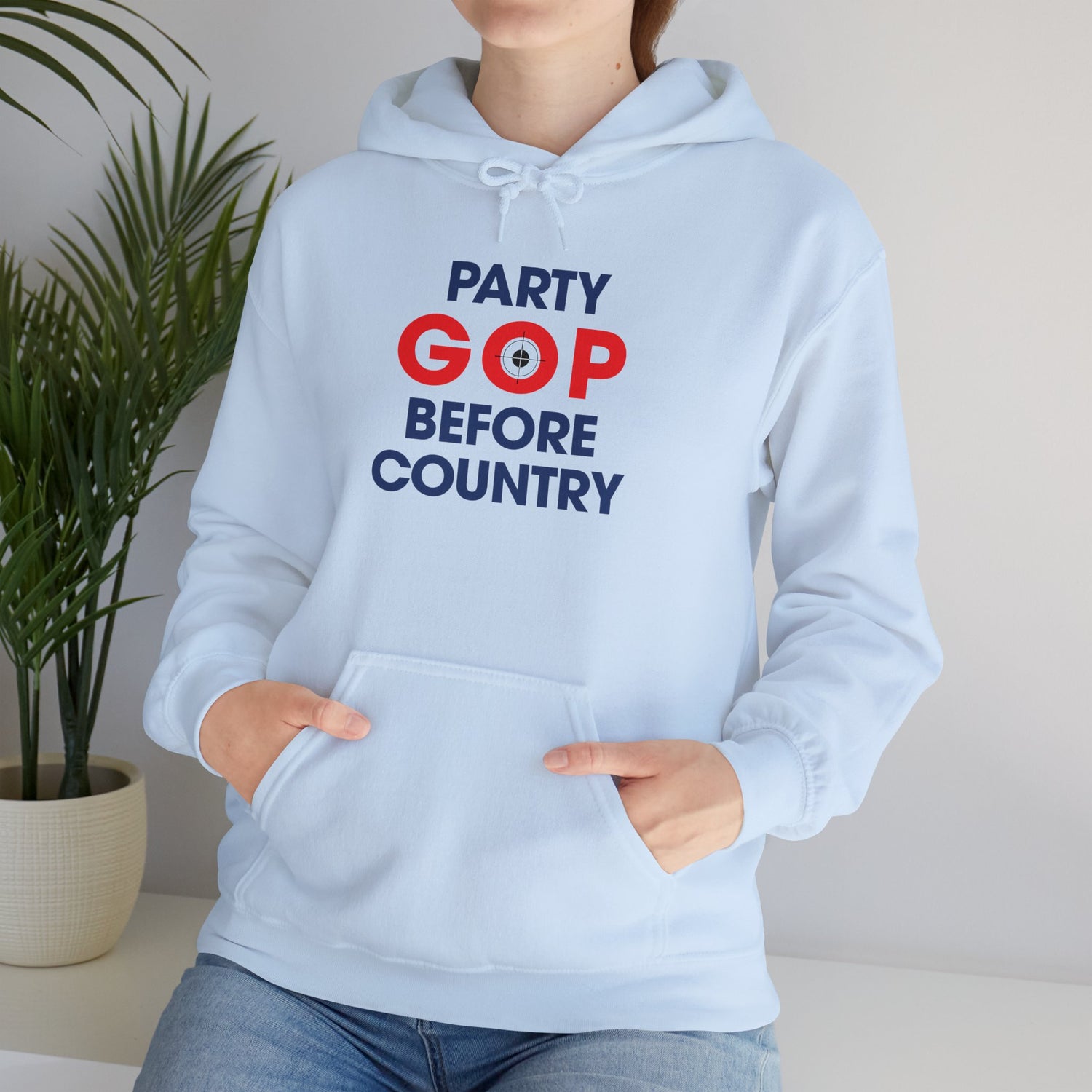 Unisex Heavy Blend™ Hooded Sweatshirt GOP Party Before Country