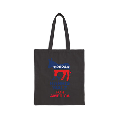 Cotton Canvas Tote Bag - TRUMP Spray Tan - High Healed Donkey