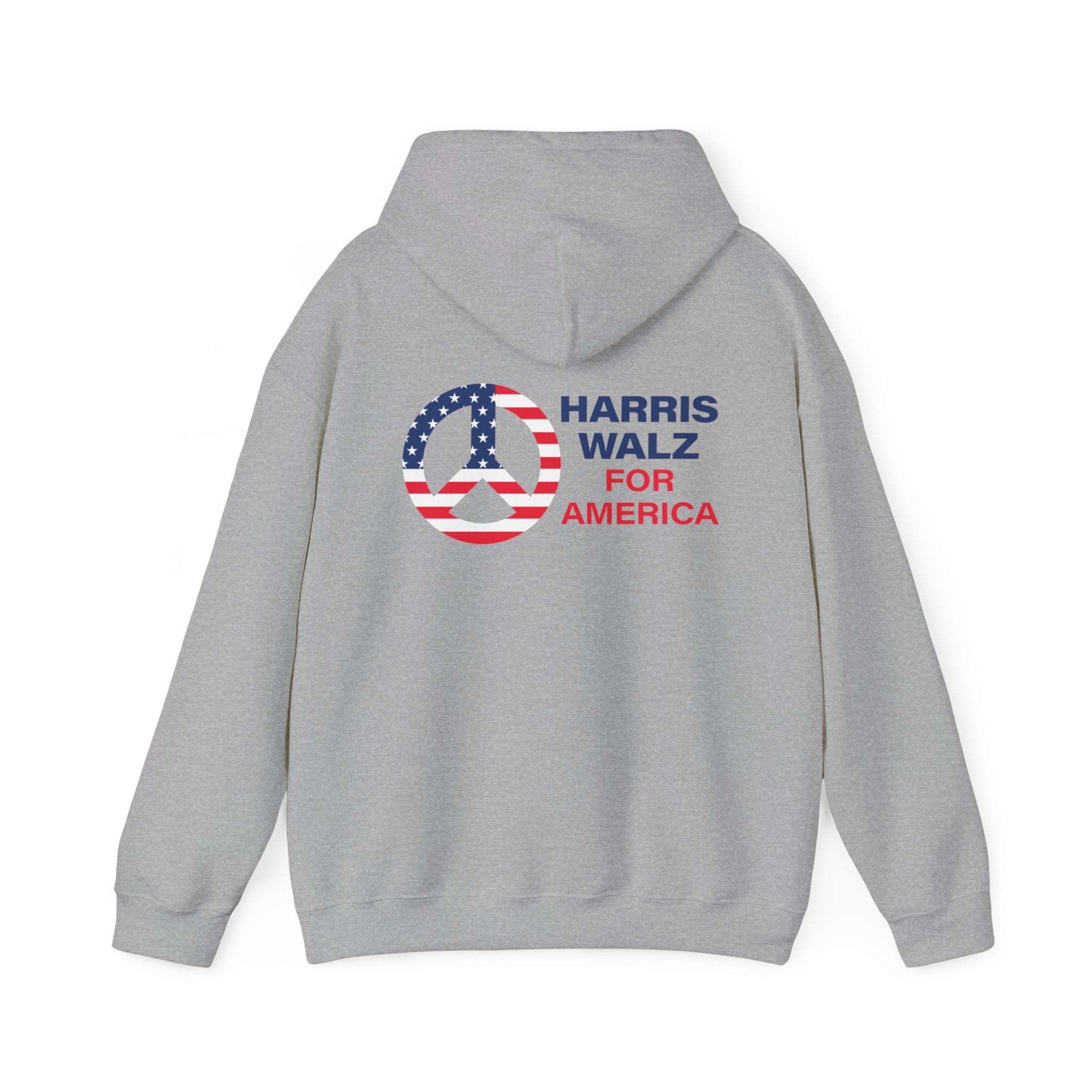 Unisex Heavy Blend™ Hooded Sweatshirt Trump -War to American Soil