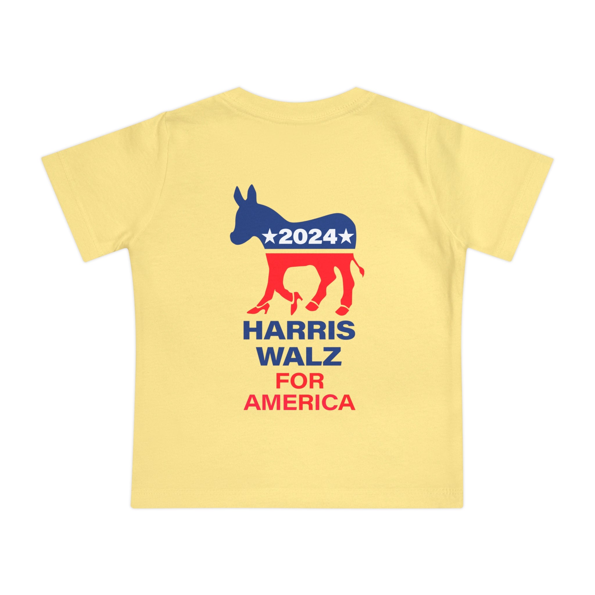 Baby Short Sleeve T-Shirt LOGO - Harris Walz 2024