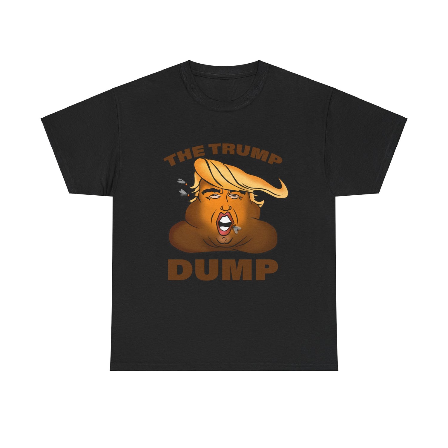 Unisex Heavy Cotton Tee, Harris Walz, The Trump Dump