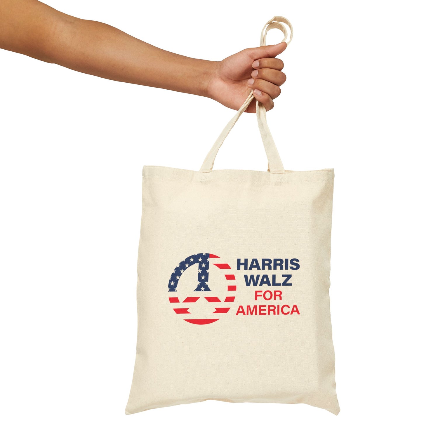 Cotton Canvas Tote Bag Trump Most Likely to Bring War to American Soil