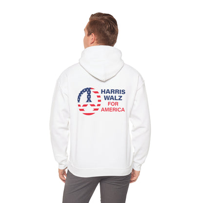 Unisex Heavy Blend™ Hooded Sweatshirt HARRIS WALZ Donkey With High Healed Boots