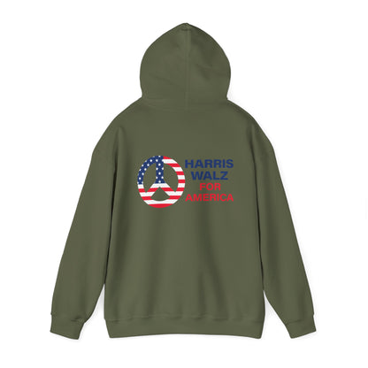 Unisex Heavy Blend™ Hooded Sweatshirt Trump Save Our Fate from Hate