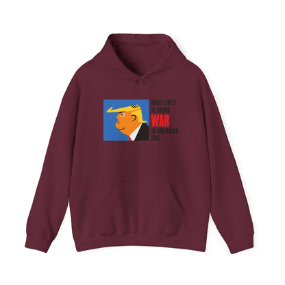 Unisex Heavy Blend™ Hooded Sweatshirt Trump -War to American Soil