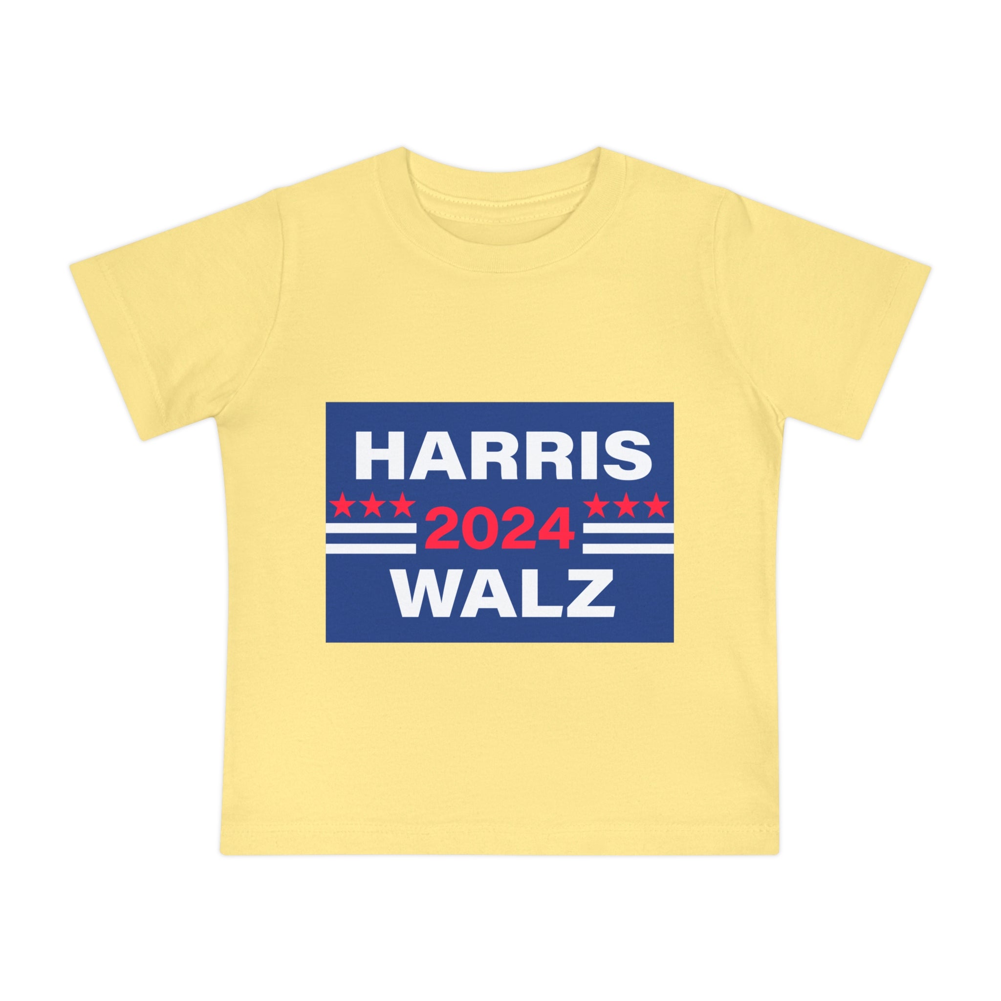 Baby Short Sleeve T-Shirt LOGO - Harris Walz 2024