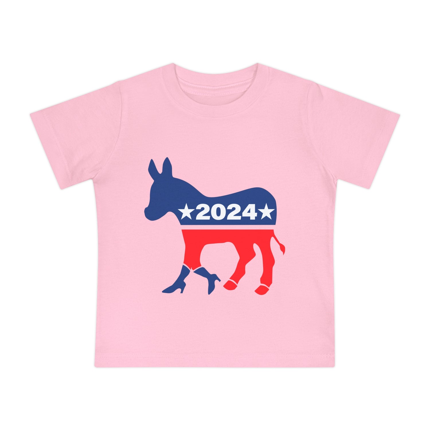 Baby Short Sleeve T-Shirt LOGO - High Healed Boot DNC Donkey