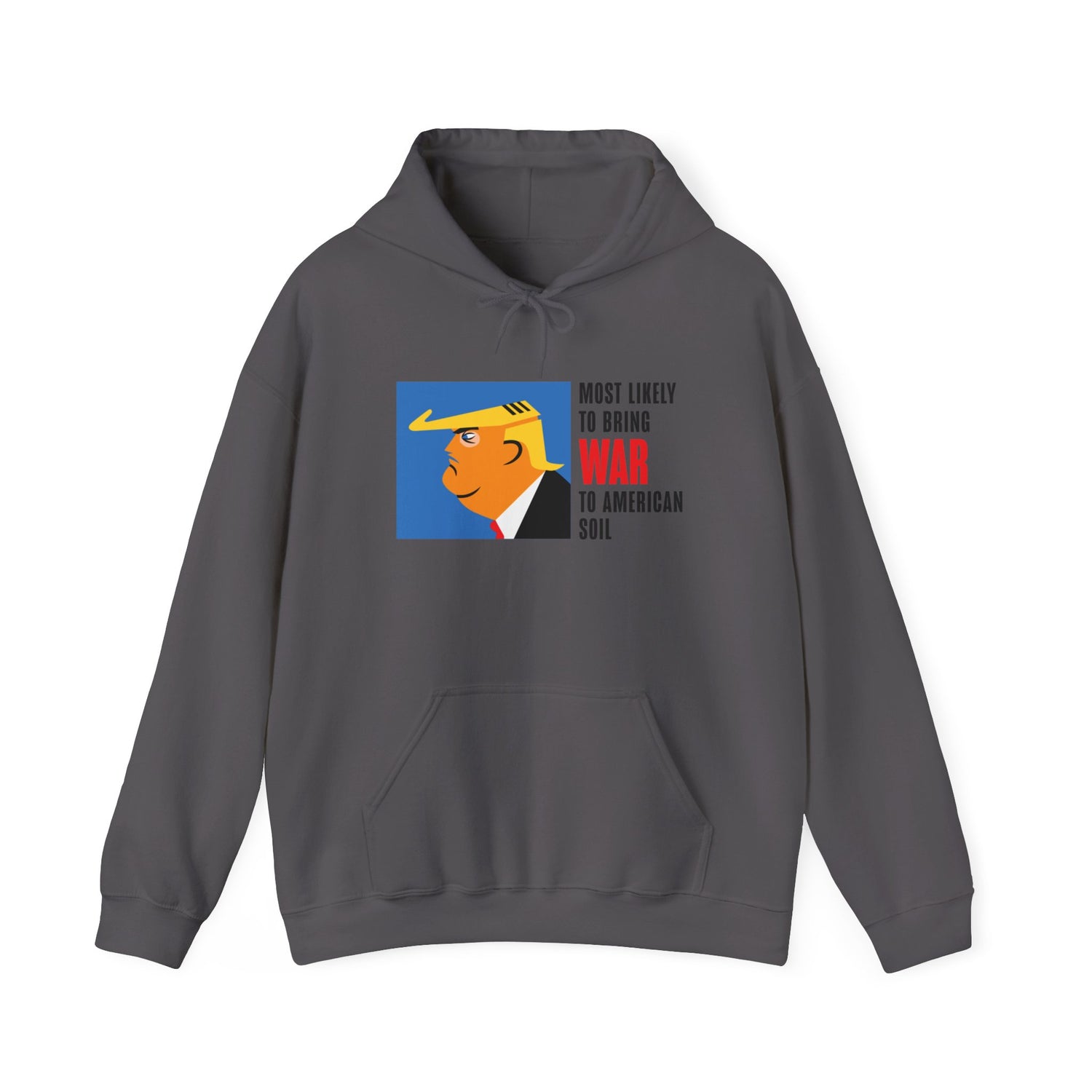 Unisex Heavy Blend™ Hooded Sweatshirt Trump -War to American Soil