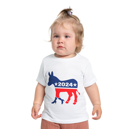 Baby Short Sleeve T-Shirt LOGO - High Healed Boot DNC Donkey