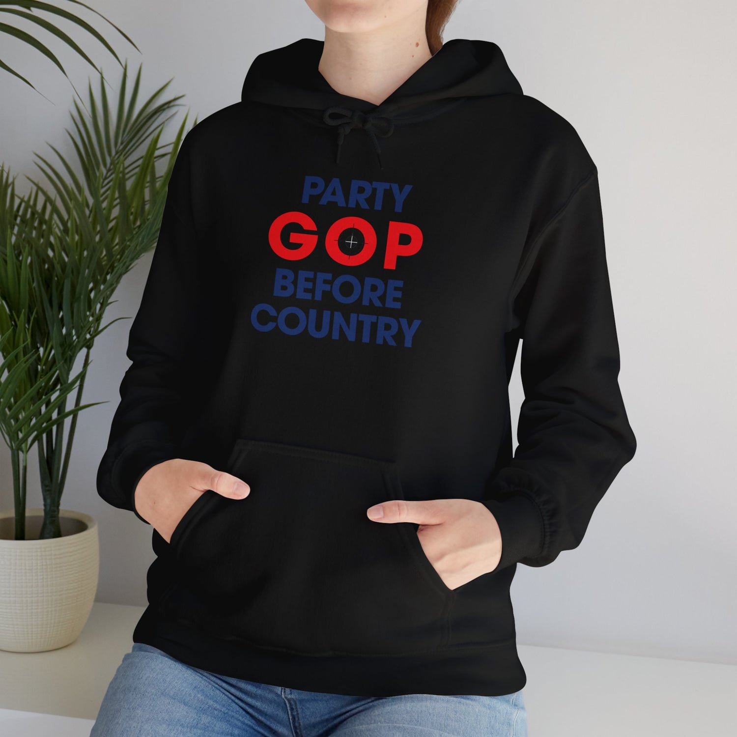 Unisex Heavy Blend™ Hooded Sweatshirt GOP Party Before Country