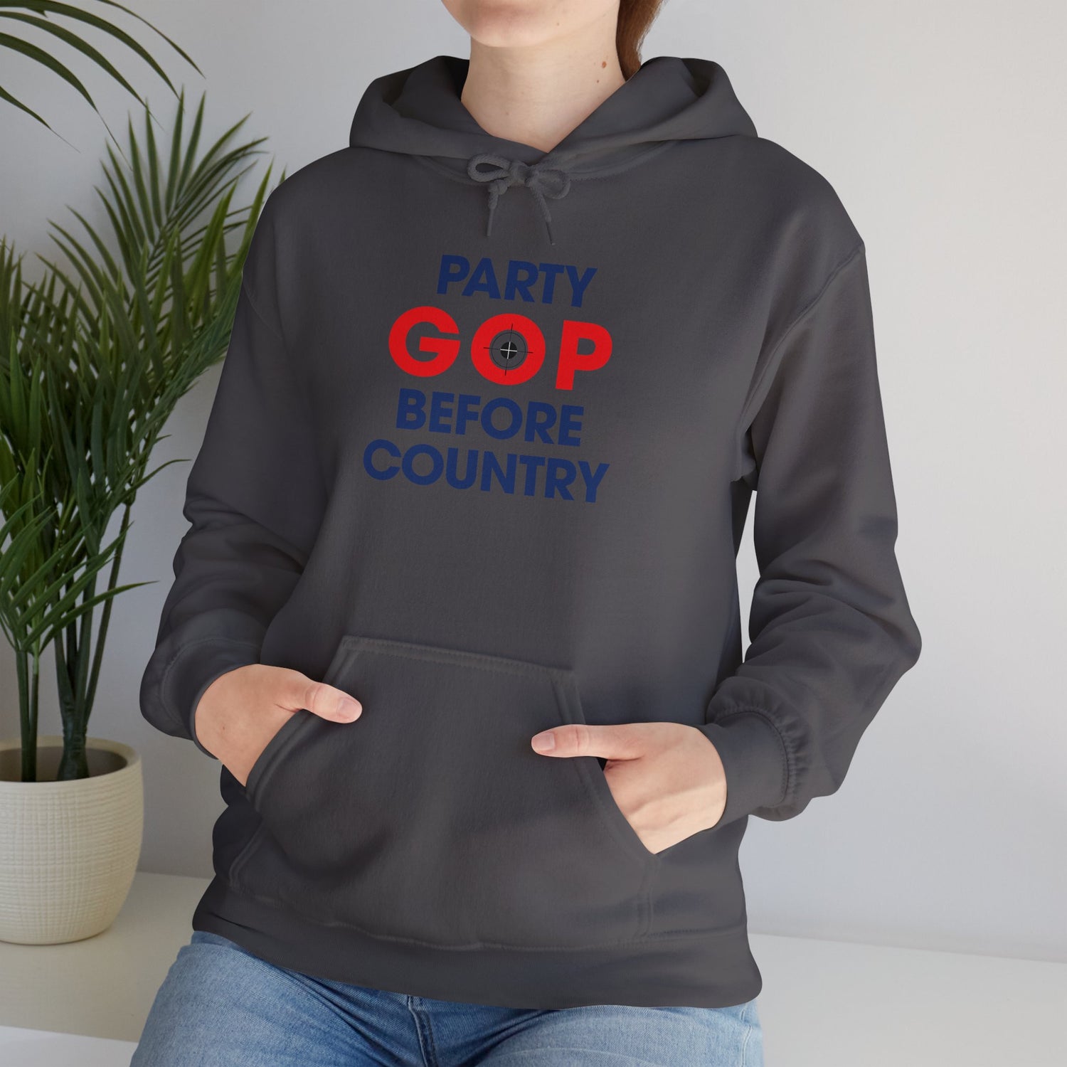 Unisex Heavy Blend™ Hooded Sweatshirt GOP Party Before Country