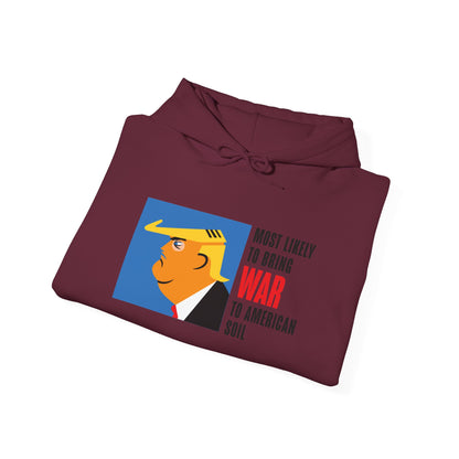 Unisex Heavy Blend™ Hooded Sweatshirt Trump -War to American Soil