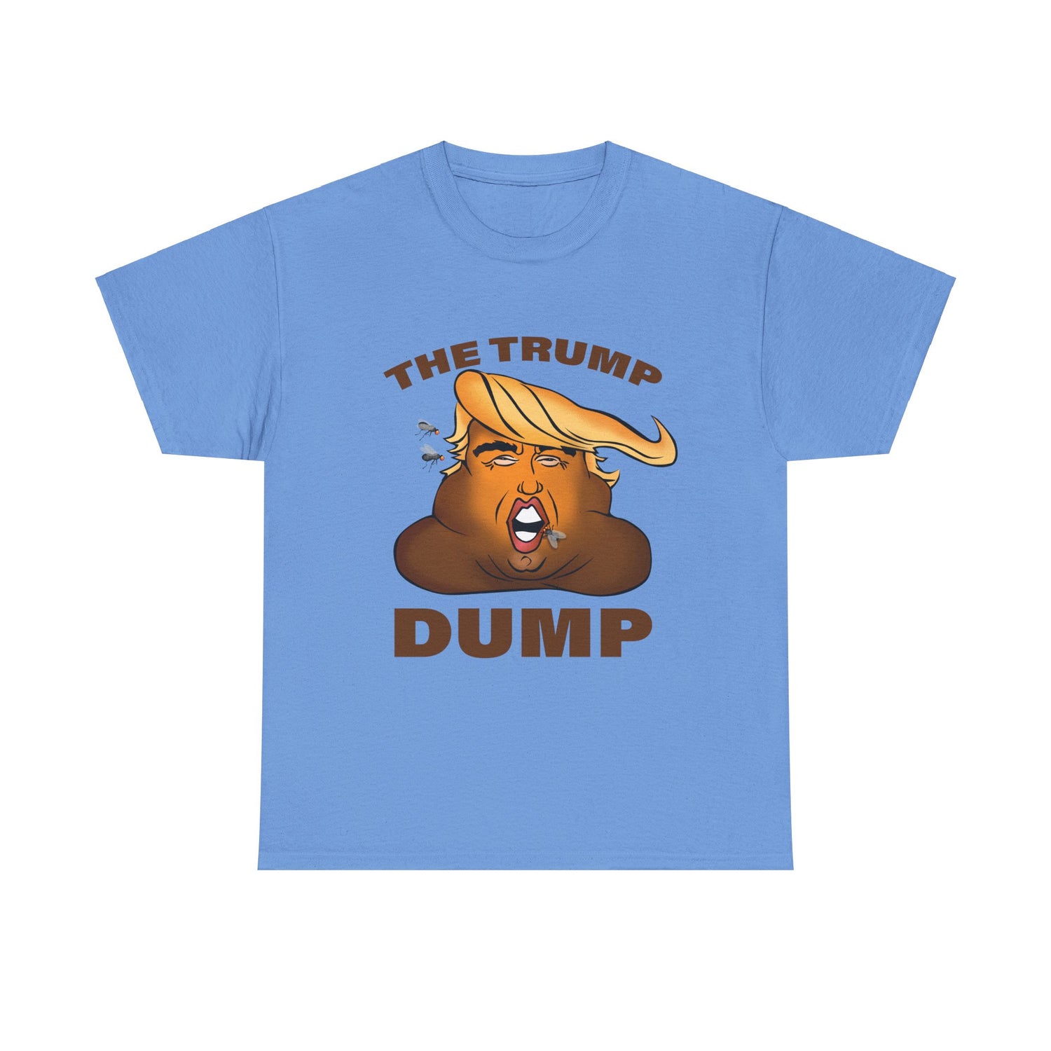 Unisex Heavy Cotton Tee, Harris Walz, The Trump Dump