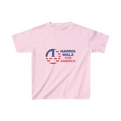 Kids Heavy Cotton™ Tee LOGO -Peace Sign Harris Walz