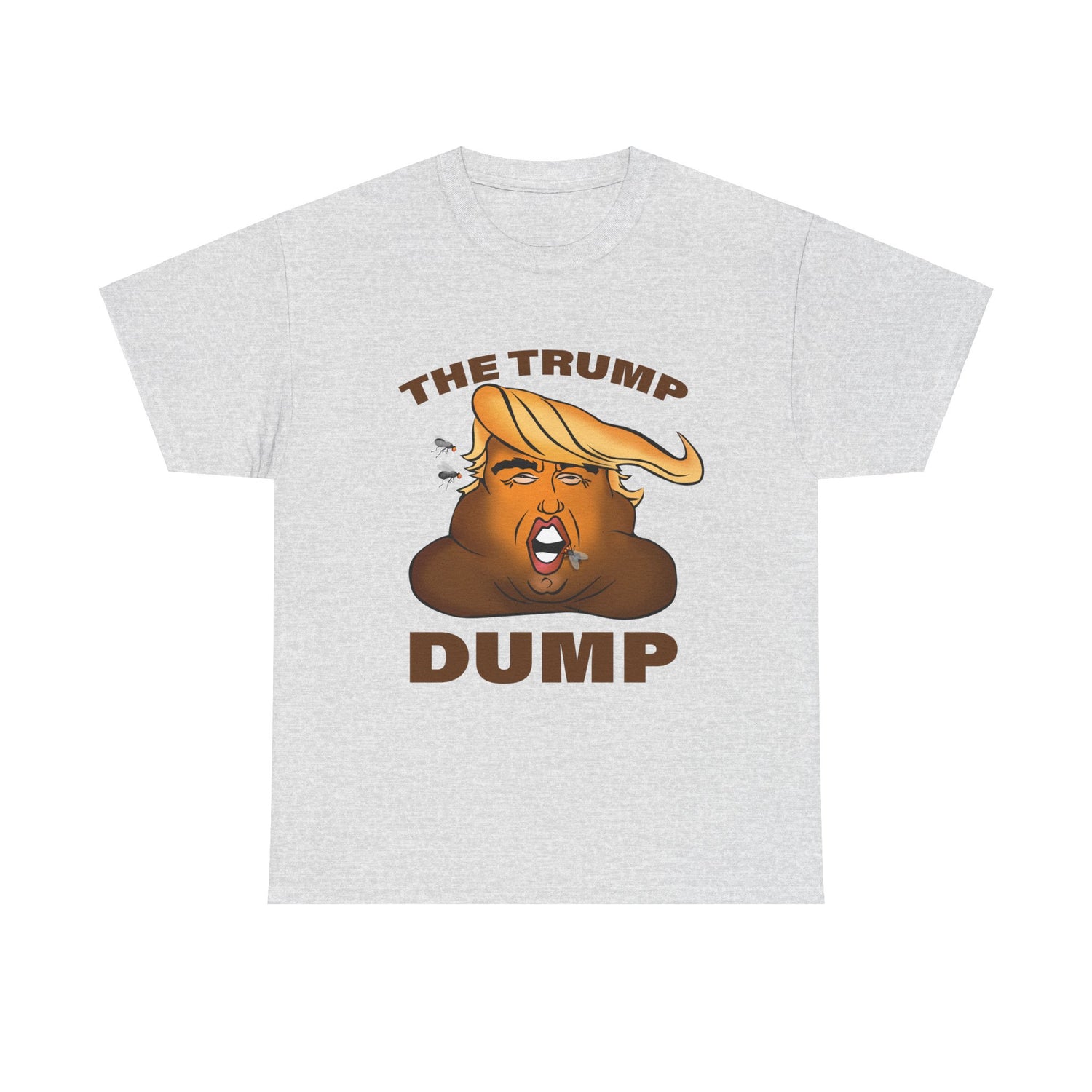 Unisex Heavy Cotton Tee, Harris Walz, The Trump Dump