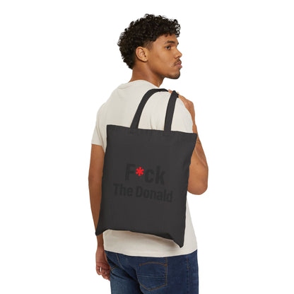 Cotton Canvas Tote Bag - PEACE SIGN Harris Walz