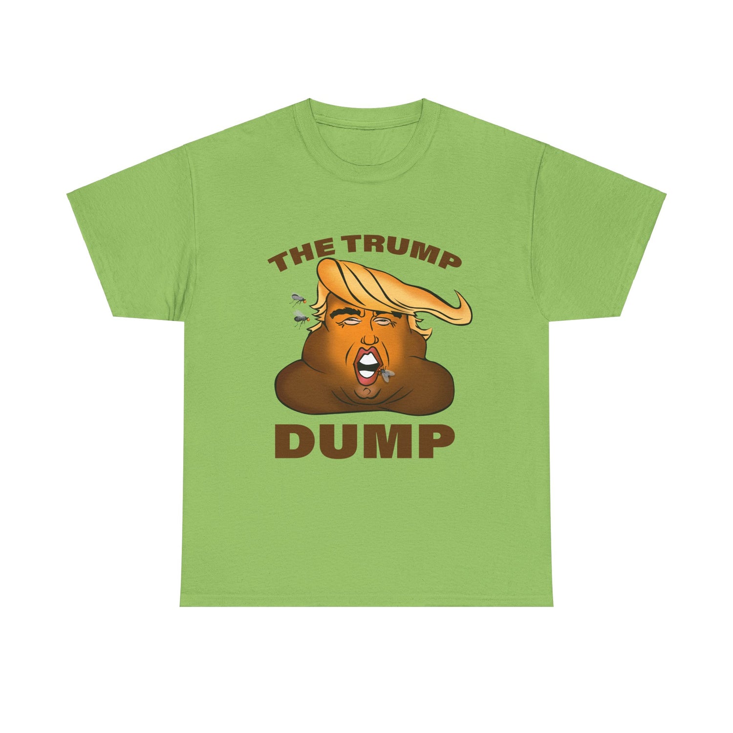 Unisex Heavy Cotton Tee, Harris Walz, The Trump Dump