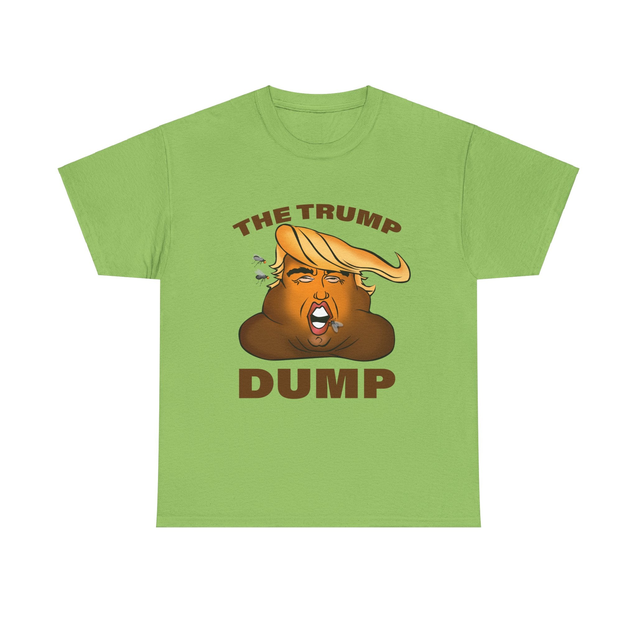 Unisex Heavy Cotton Tee, Harris Walz, The Trump Dump