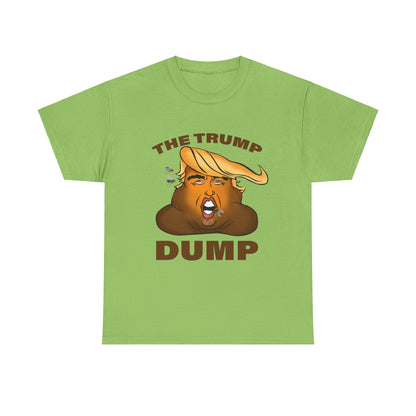 Unisex Heavy Cotton Tee, Harris Walz, The Trump Dump