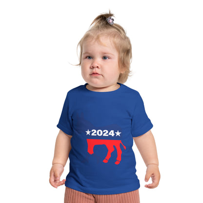 Baby Short Sleeve T-Shirt LOGO - High Healed Boot DNC Donkey