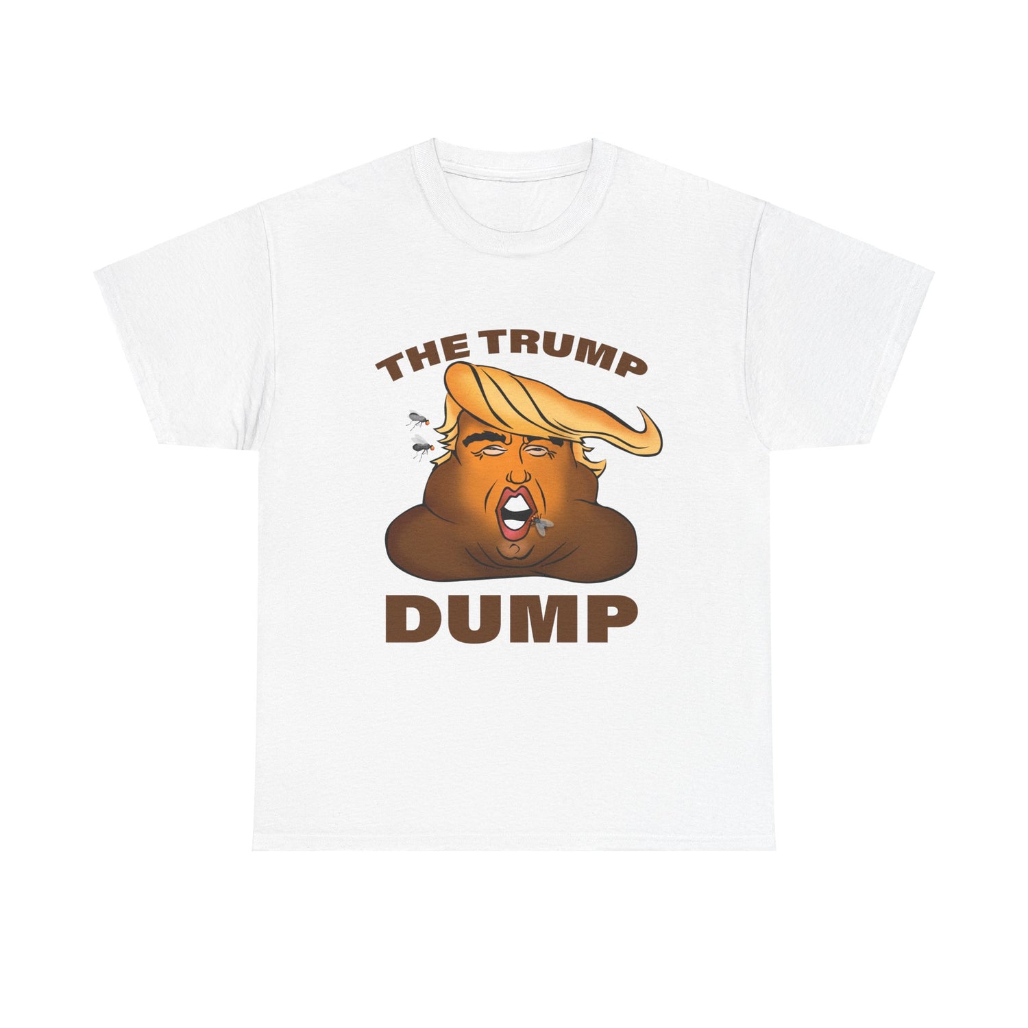 Unisex Heavy Cotton Tee, Harris Walz, The Trump Dump