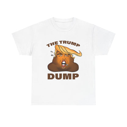 Unisex Heavy Cotton Tee, Harris Walz, The Trump Dump