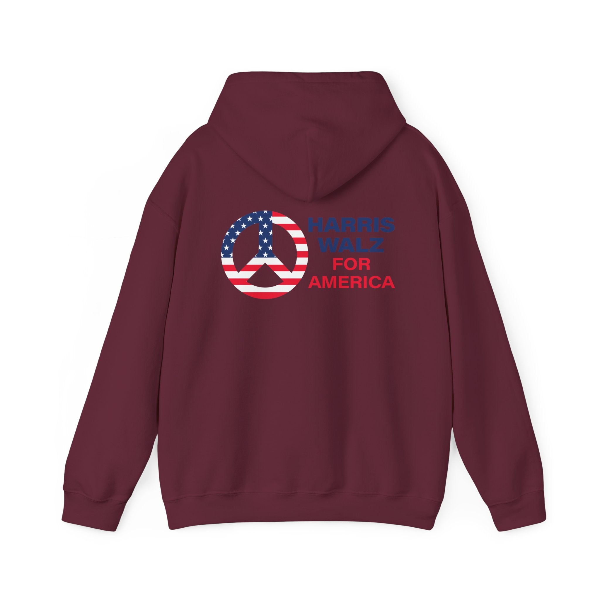 Unisex Heavy Blend™ Hooded Sweatshirt Trump -War to American Soil