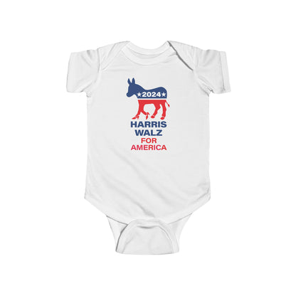 Infant Fine Jersey Bodysuit LOGO - High Healed DNC Donkey