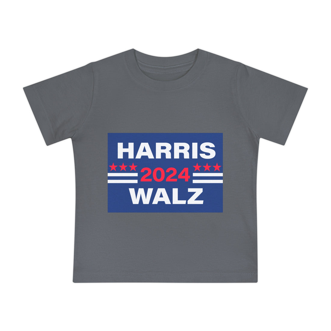 Baby Short Sleeve T-Shirt LOGO - Harris Walz 2024