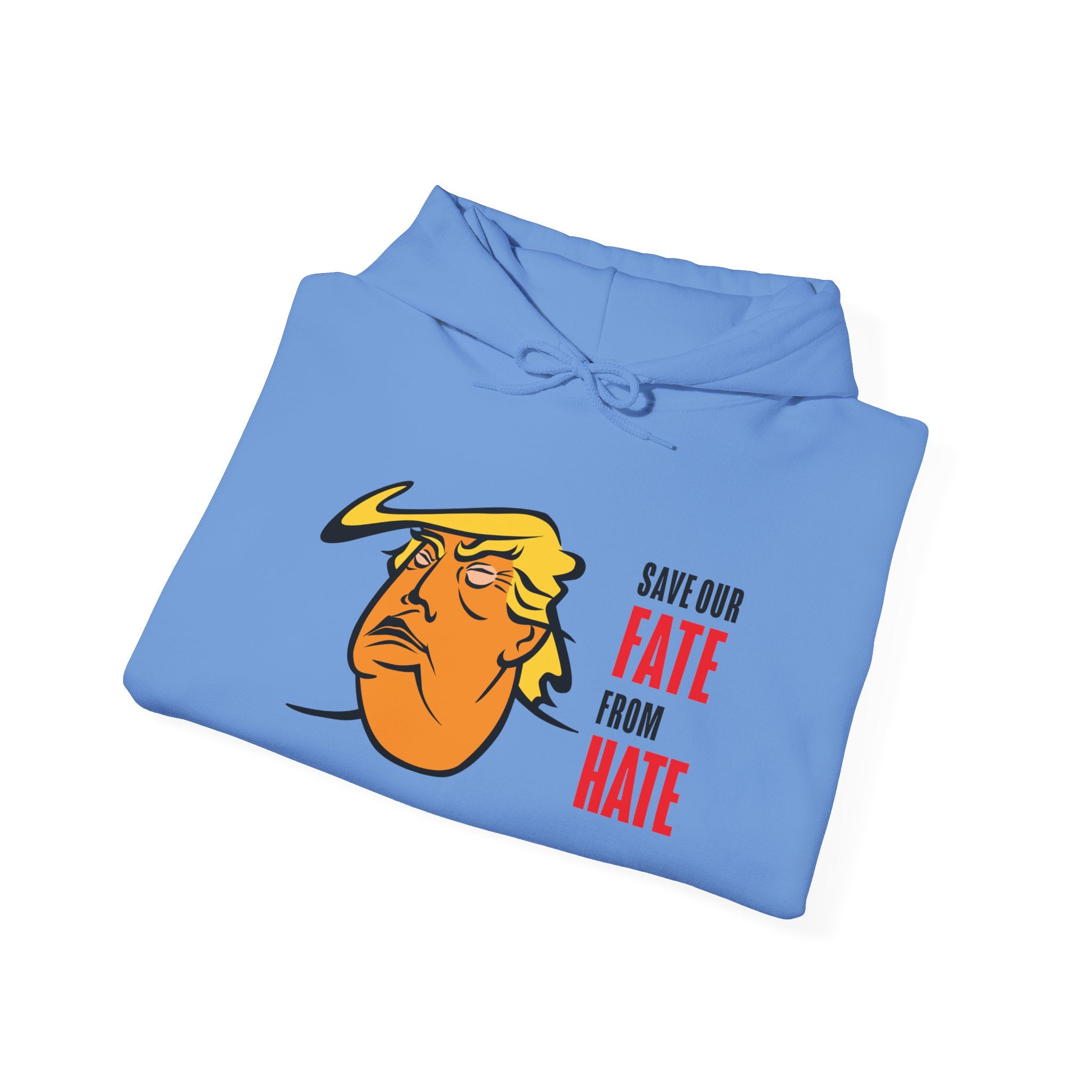 Unisex Heavy Blend™ Hooded Sweatshirt Trump Save Our Fate from Hate