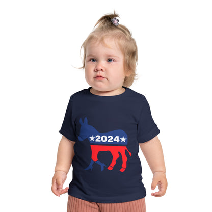 Baby Short Sleeve T-Shirt LOGO - High Healed Boot DNC Donkey