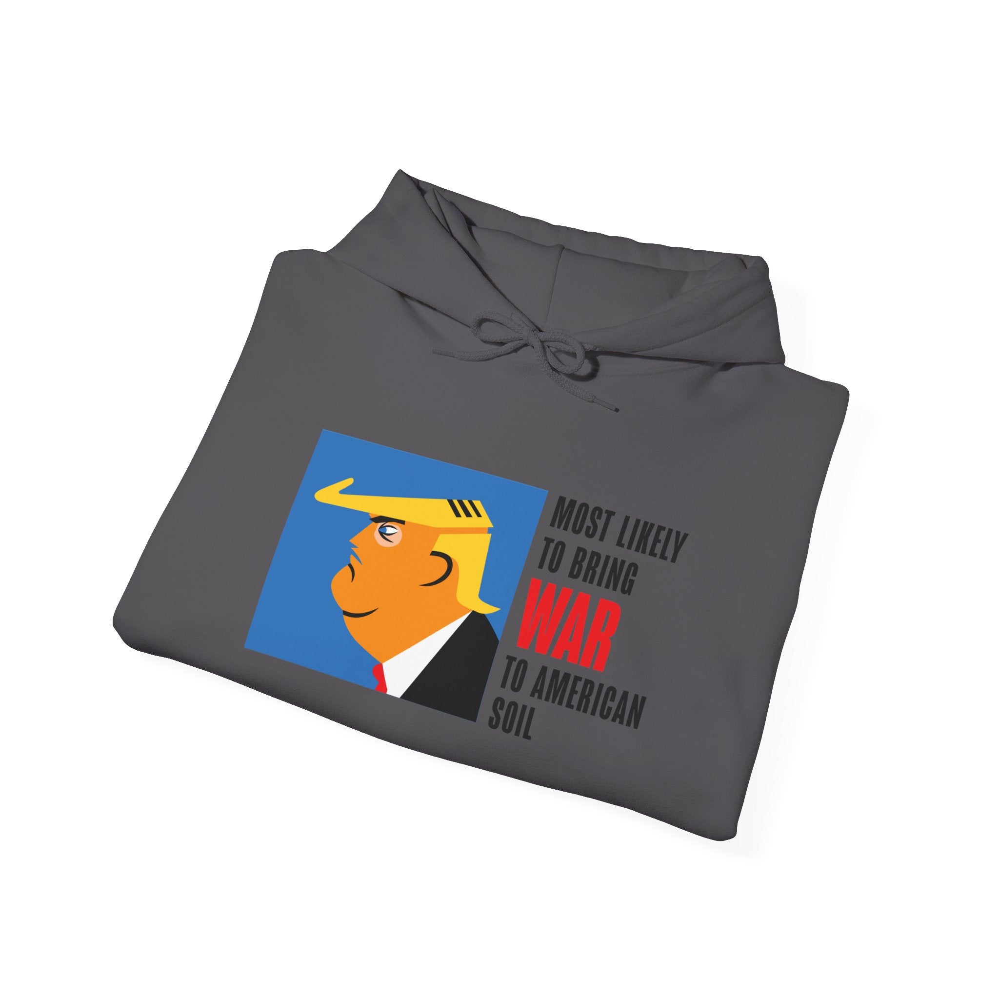 Unisex Heavy Blend™ Hooded Sweatshirt Trump -War to American Soil